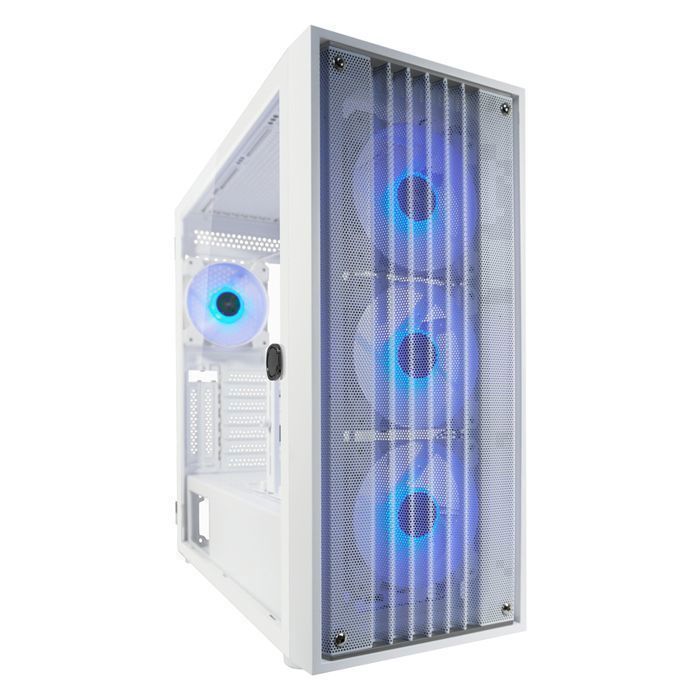 Boîtier PC Gamer - LC-POWER - Gaming 810W - 4 ventilateurs ARGB - Panneau en verre trempé - Compatibilité étendue -  ATX