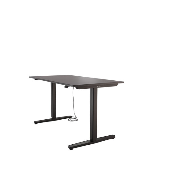 Birou reglabil electric pe înălțime Desk Basic, antracit
