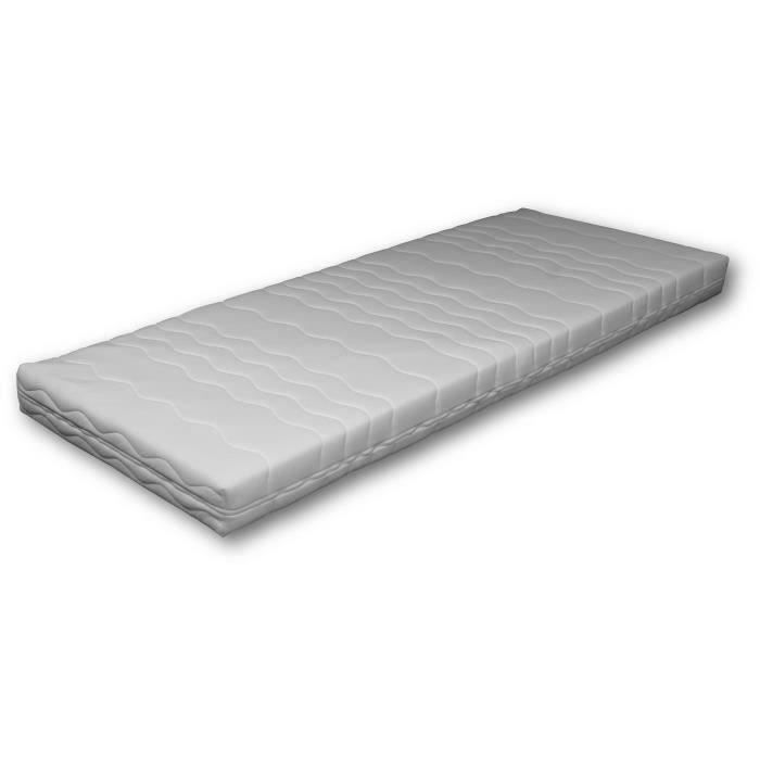 Set relax: materasso + basi letto elettriche 2x70x190 - Schiuma - Rigido - TALCA Made in France