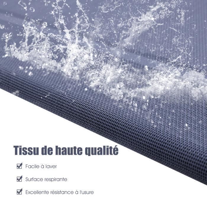 Cama para perros/gatos con patas - COSTWAY - Talla XL - Capacidad de 70 kg - Tejido Textilene