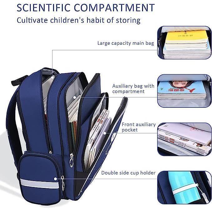 Sac à Dos - FINDPITAYA - Astronaute - Nylon Imperméable - Ergonomique - Grande Capacité