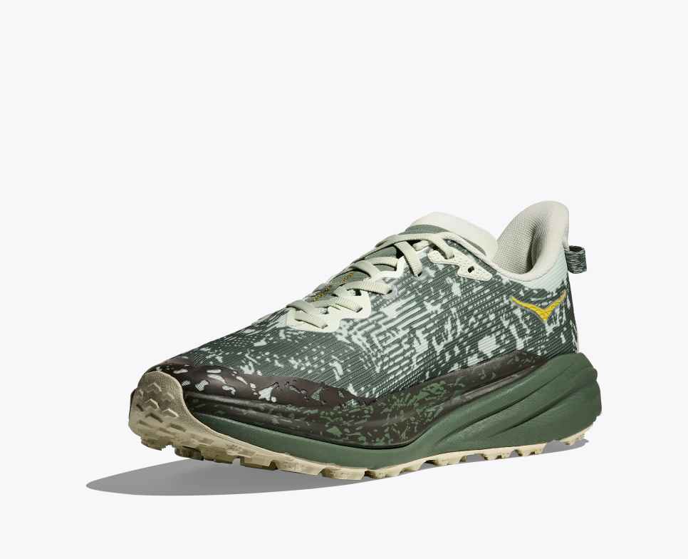 HOKA Speedgoat 6 GORE-TEX Zeeglas / Varen