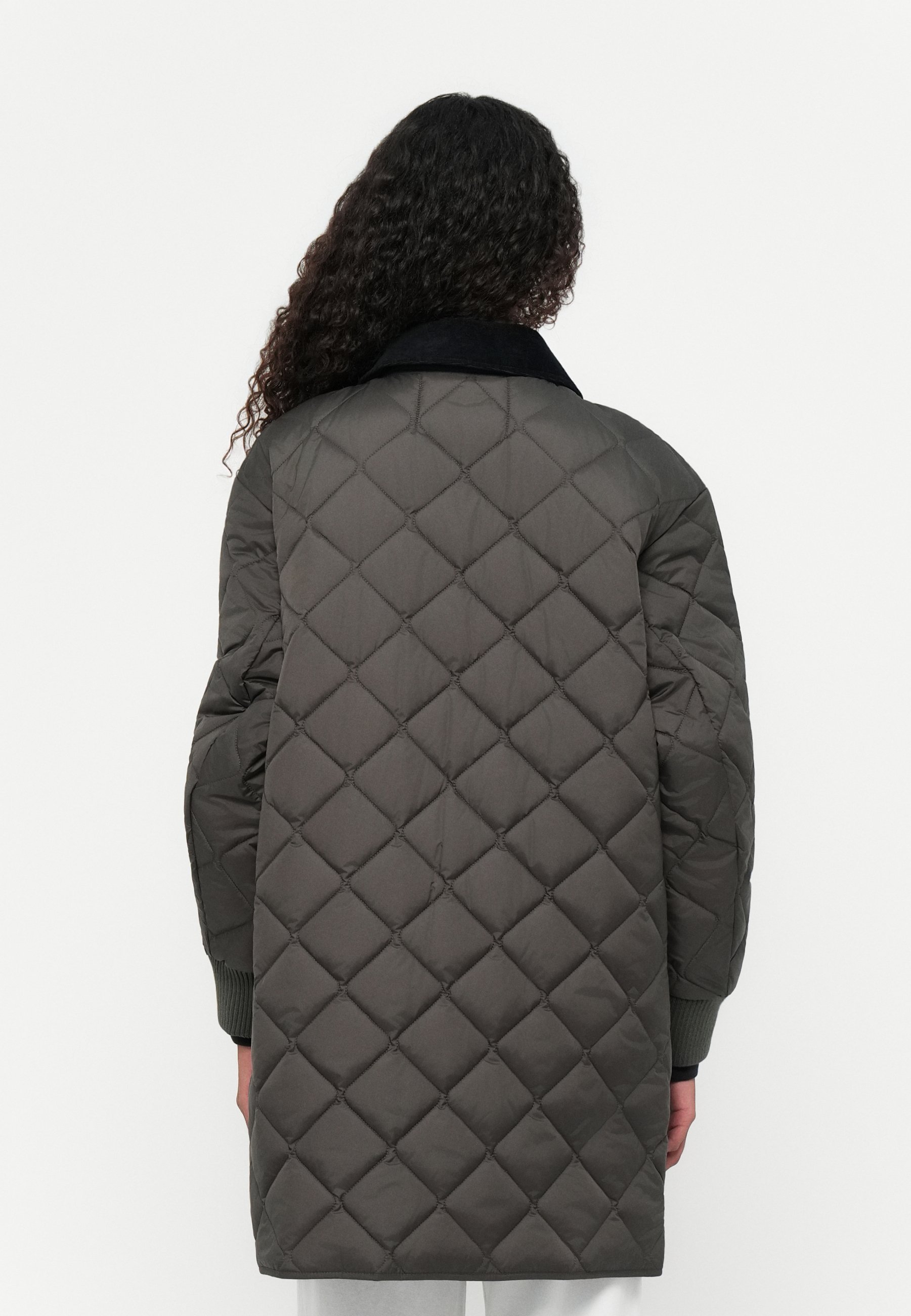 Marc O'Polo GEWATTEERDE DENIM OUTDOORJASSEN - Winterjas - pineneedle
