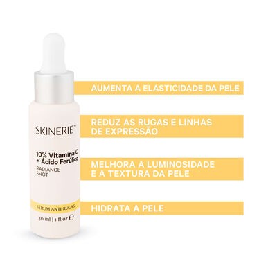 Skinerie Kirkastava seerumi C-vitamiinilla ja ferulihapolla 30 ml