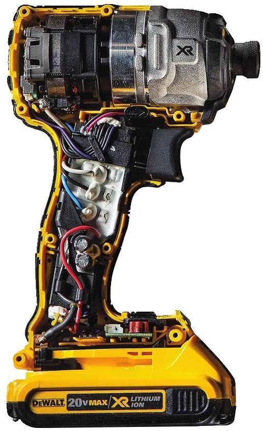 Kit de furadeira/parafusadeira sem fio DEWALT 20V MAX XR, 4 ferramentas (DCK494P2)