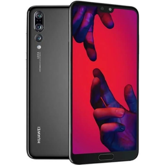 Smartphone - Huawei - P20 Pro - 128 GB - Negro - Cámara dual - Lector de huellas dactilares