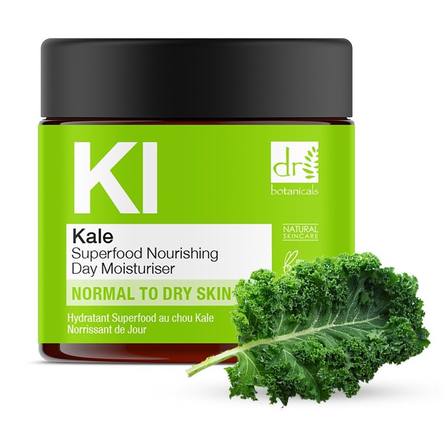 „SuperFood Kale“ dieninis drėkiklis Veido drėkikliai iš vaistinės