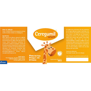 Ceregumil Doplněk stravy bohatý na vitamíny pro děti 250 ml 250 ml
