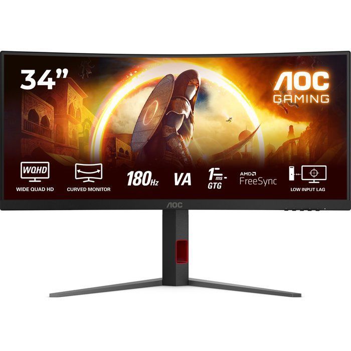 Monitor da gioco curvo - AOC - 34