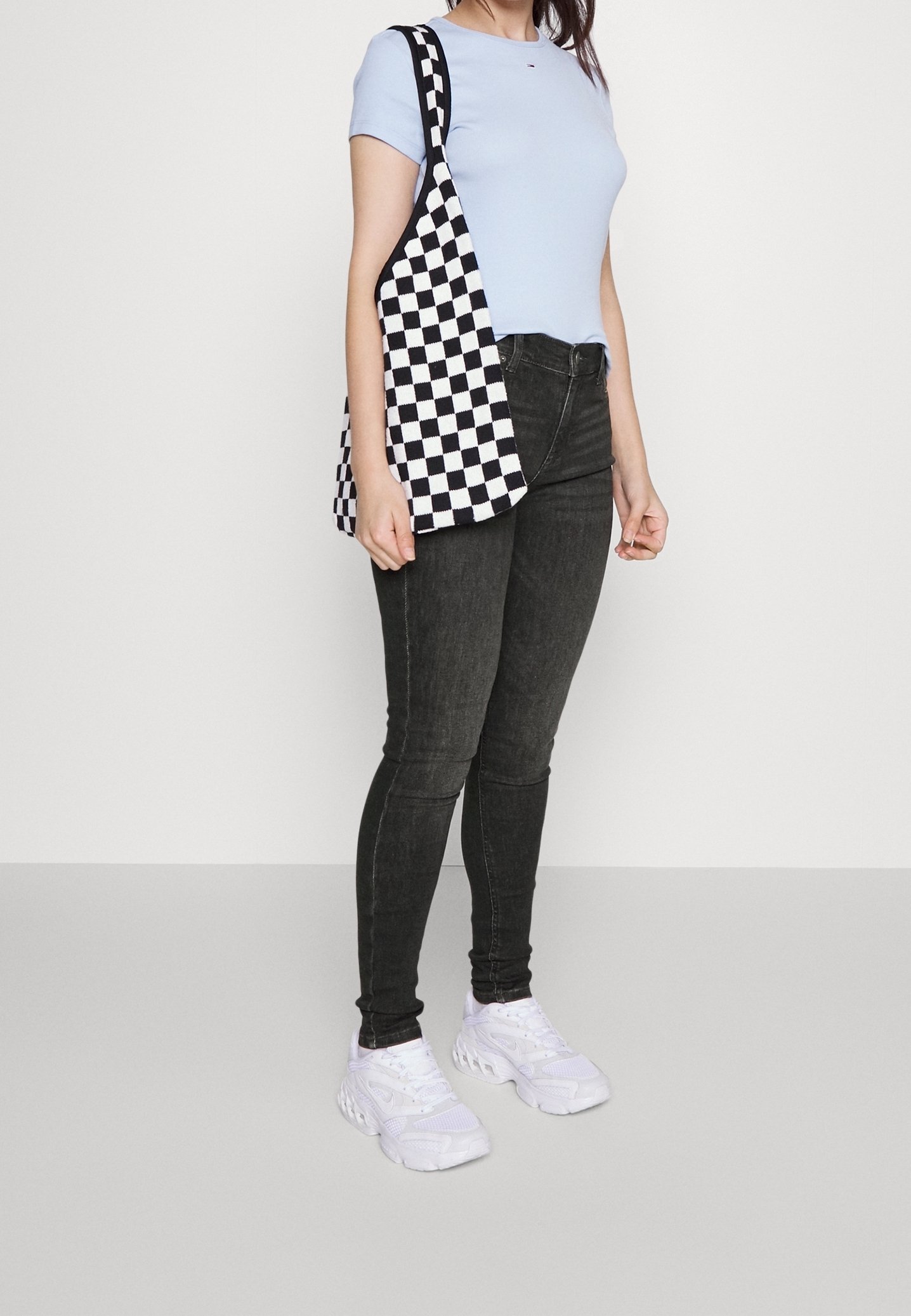 Tommy Jeans Skinny Fit Jeans - zwarte denim
