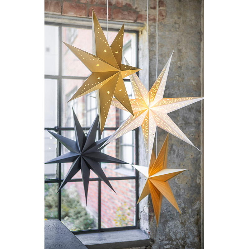 Stella di Natale energetica, diametro 90 cm