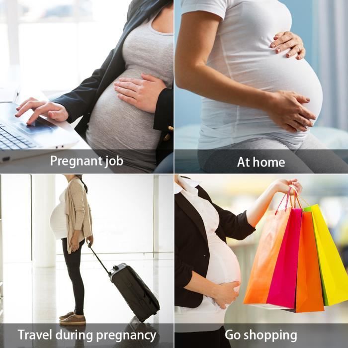 Moniteur fœtal portable détecteur de battements cardiaques pour femme enceinte, moniteur fœtal à piles