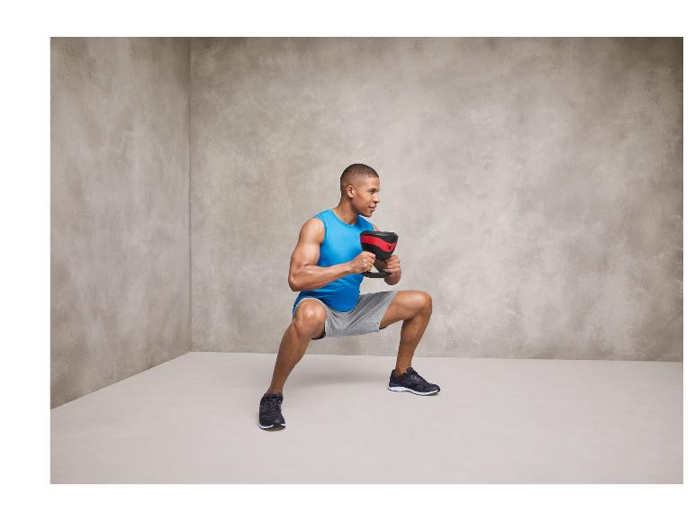 CRIVIT Kettlebell Kunststoff