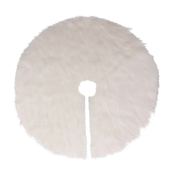 Dywanik pod choinkę futrzany, Ø 90 cm