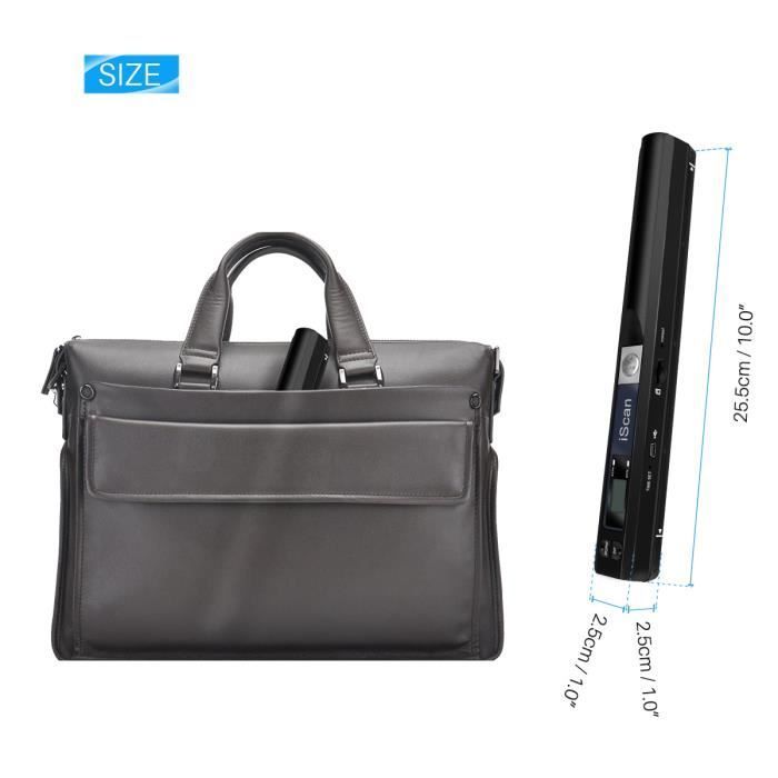 Mini Pocket Scanner High Resolution Portable Cordless 900 DPI File format: JPEG/PDF