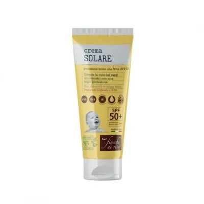 Crème solaire aux flocons de riz pour enfants de plus de 50 ans, 100 ml, pour peaux sensibles et délicates