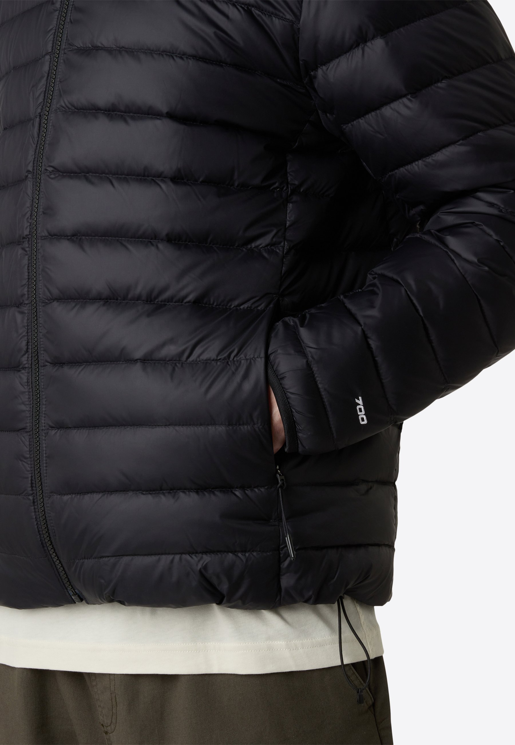 The North Face HOODED - Donsjack - tnf zwart