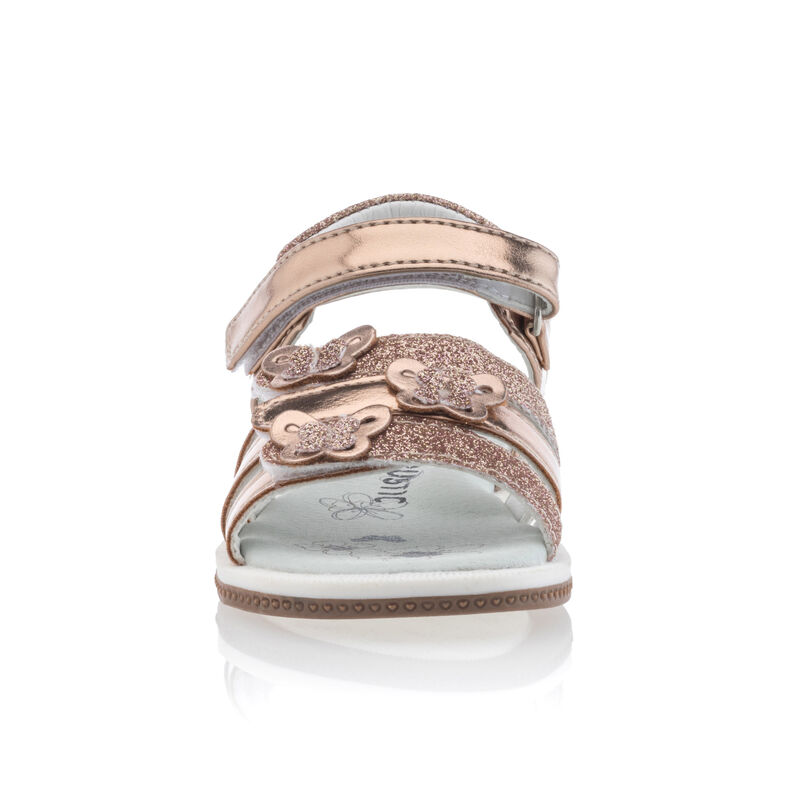 Gelbe Mädchensandalen / Zehenfreie Schuhe