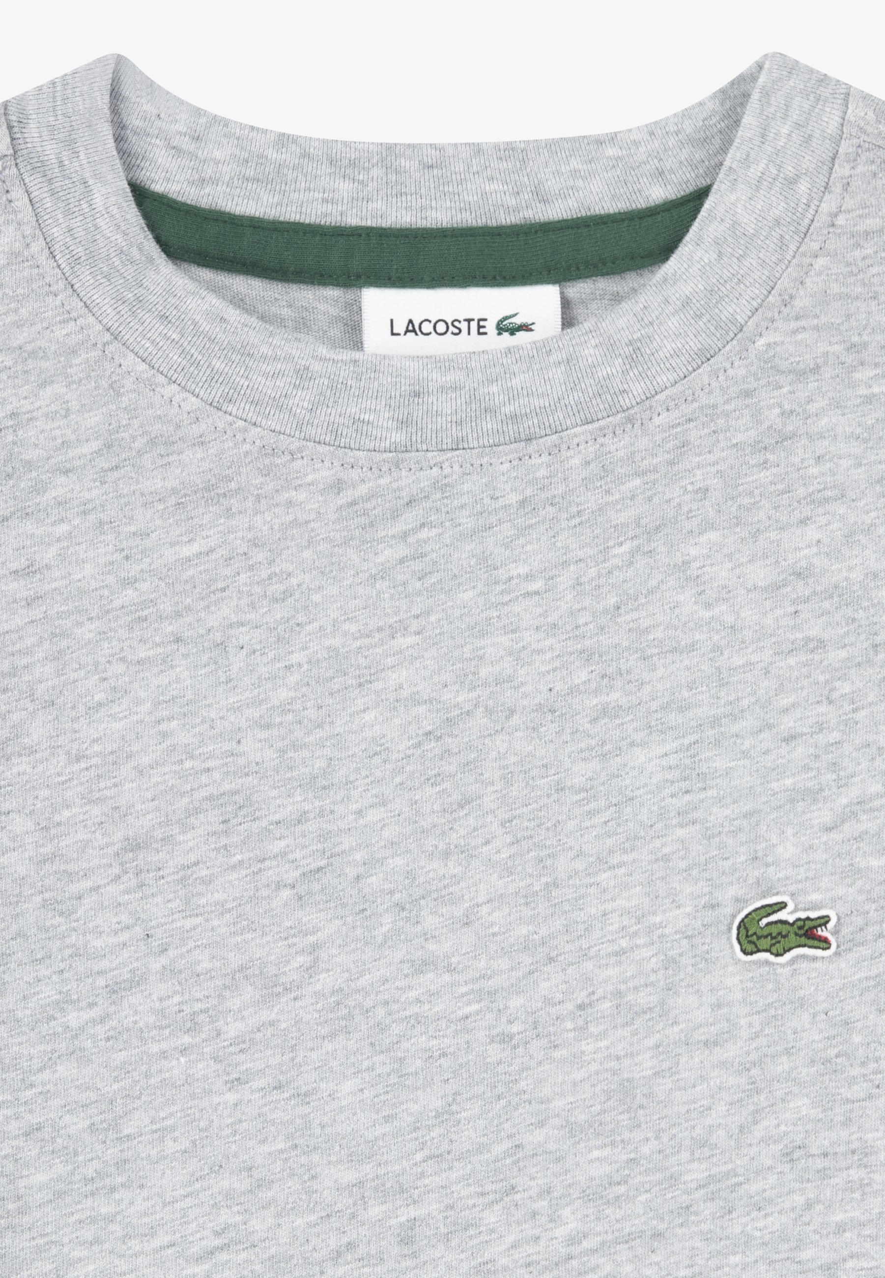 Lacoste CORE TEE - T-shirt basic - argento chine heather