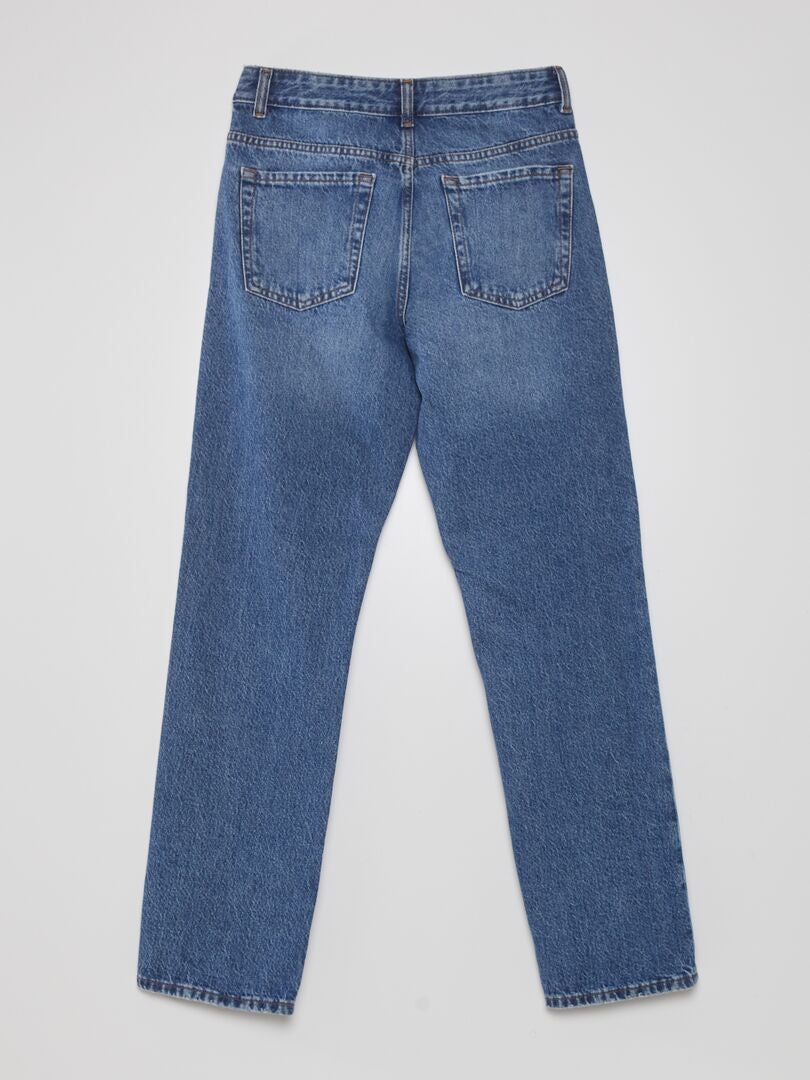 Regularne jeansy - NIEBIESKIE