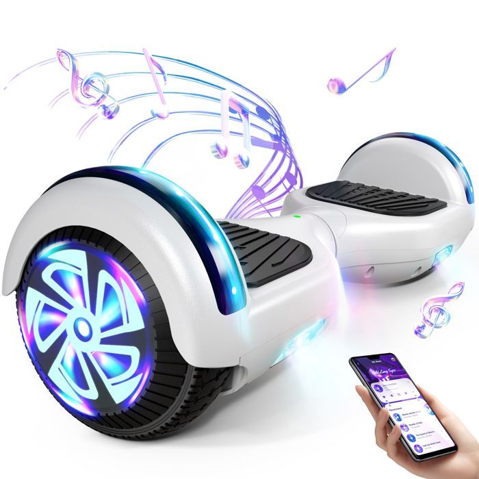 Hoverboard Bluetooth da 6,5