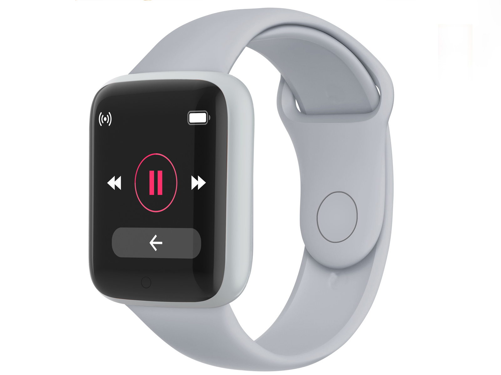 Montre connectée Klack pour le sport avec moniteur de fréquence cardiaque de course