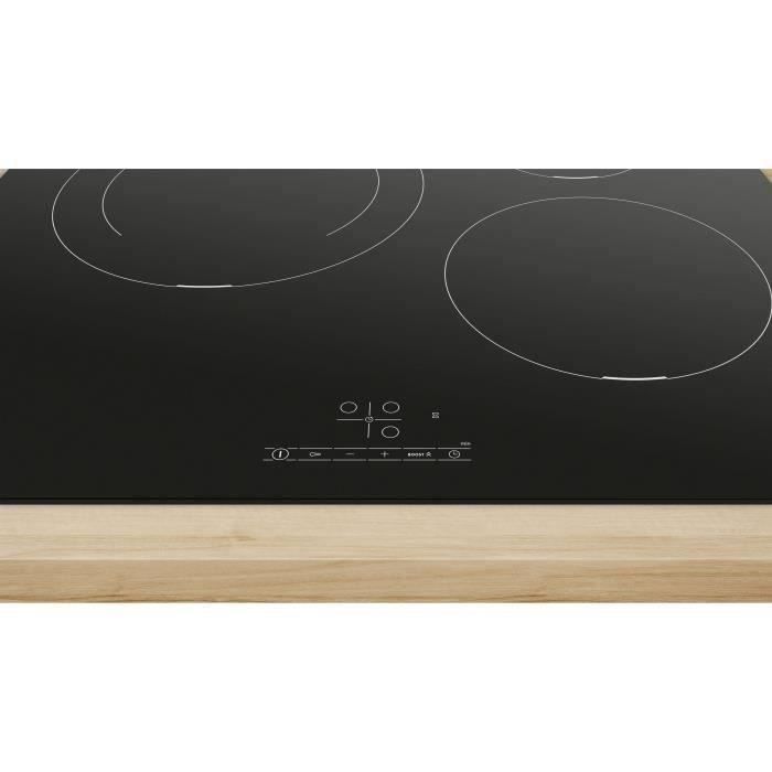 60 cm Induktionskochfeld – BOSCH PUJ611BB5E SER4 Schwarz – 3 Kochzonen – B 592 x T 522 mm