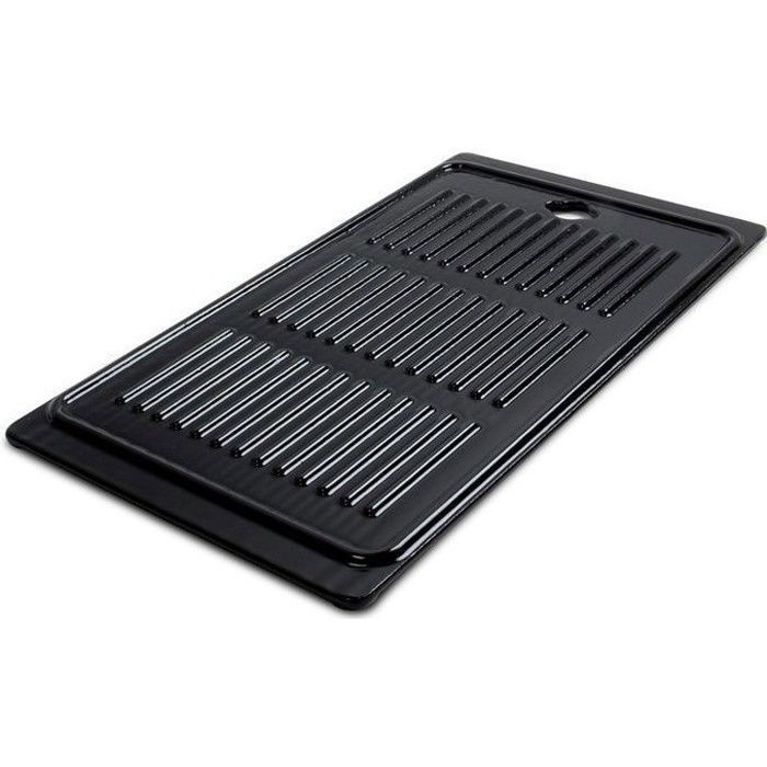 Plancha-Grill - Barbecue-Grillplatte - 45 x 23 cm - Emailliertes Gusseisen - Gasbetrieben - Ideal zum Grillen