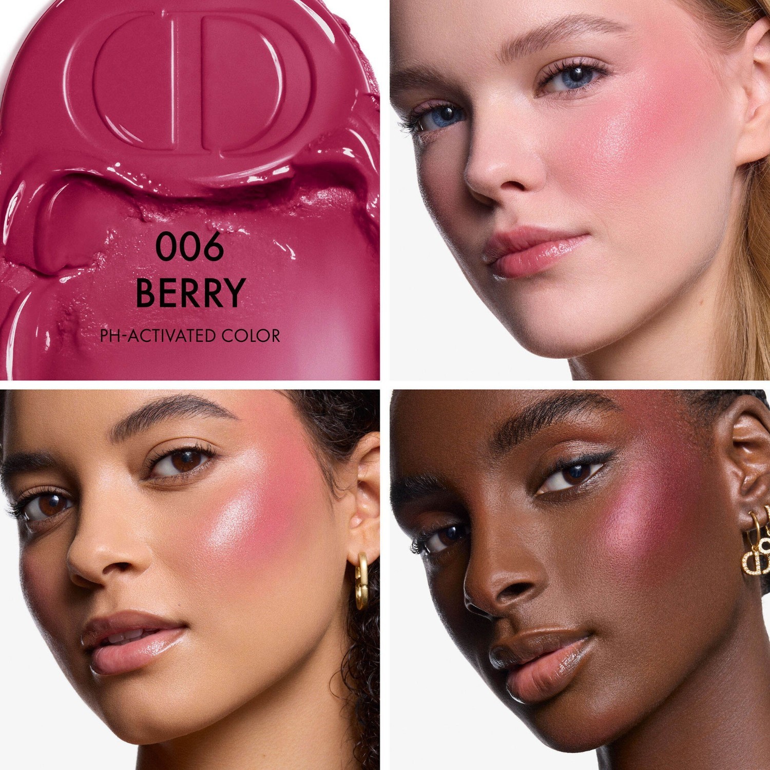 DIOR rdečilo za lica Dior Backstage Rosy Glow Stick - 6 g