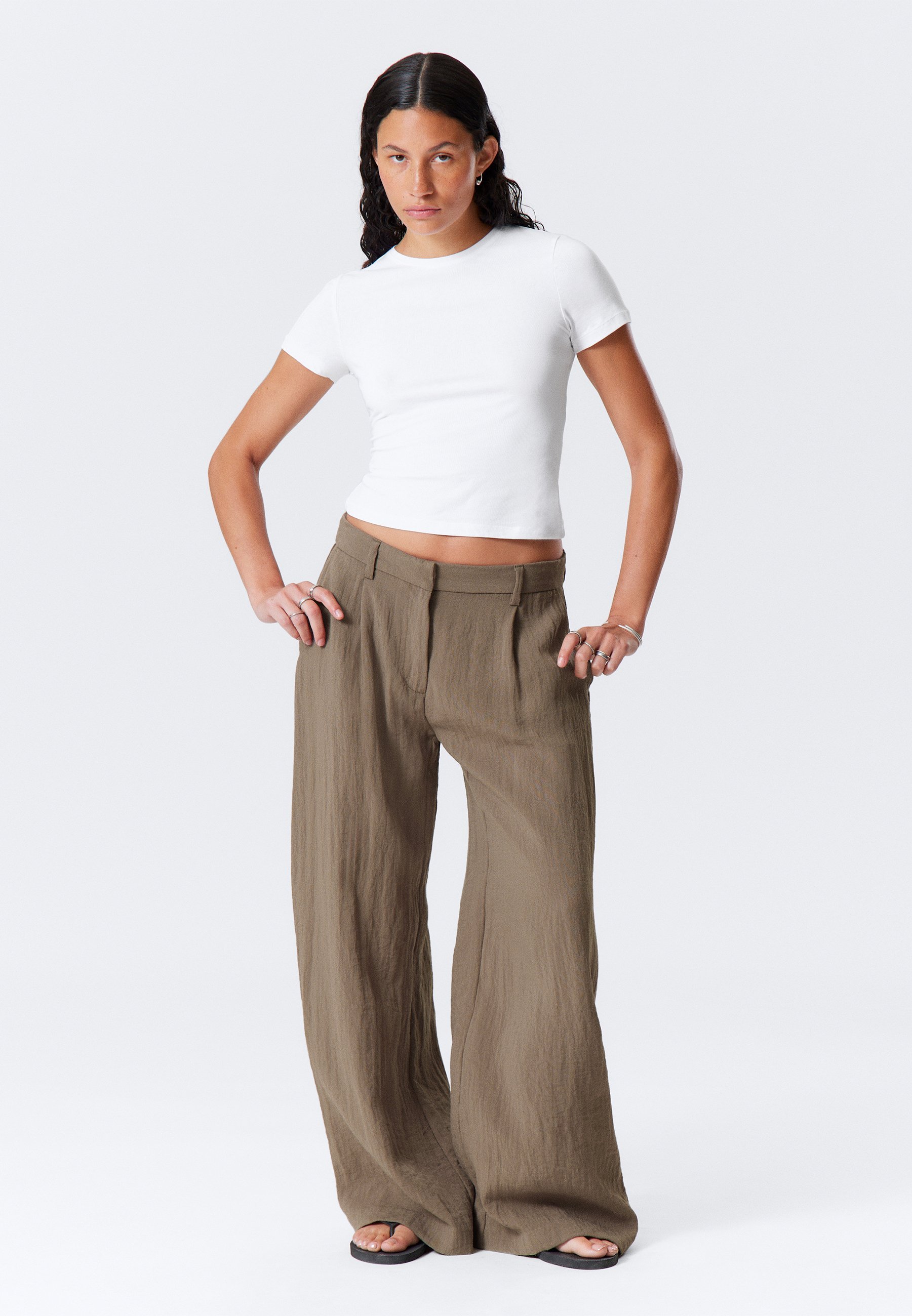 T-shirt basic per i giorni feriali - bianca