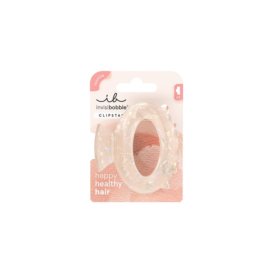 Nematomas plaukų segtukas Clipstar Rosy Bliss - 1 vnt.