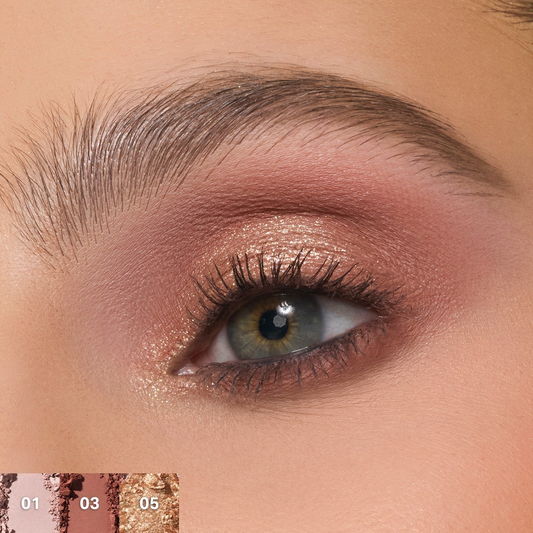 Paleta senčil za oči Morphe »Outer Spice« (6 kosov) – 7,5 g