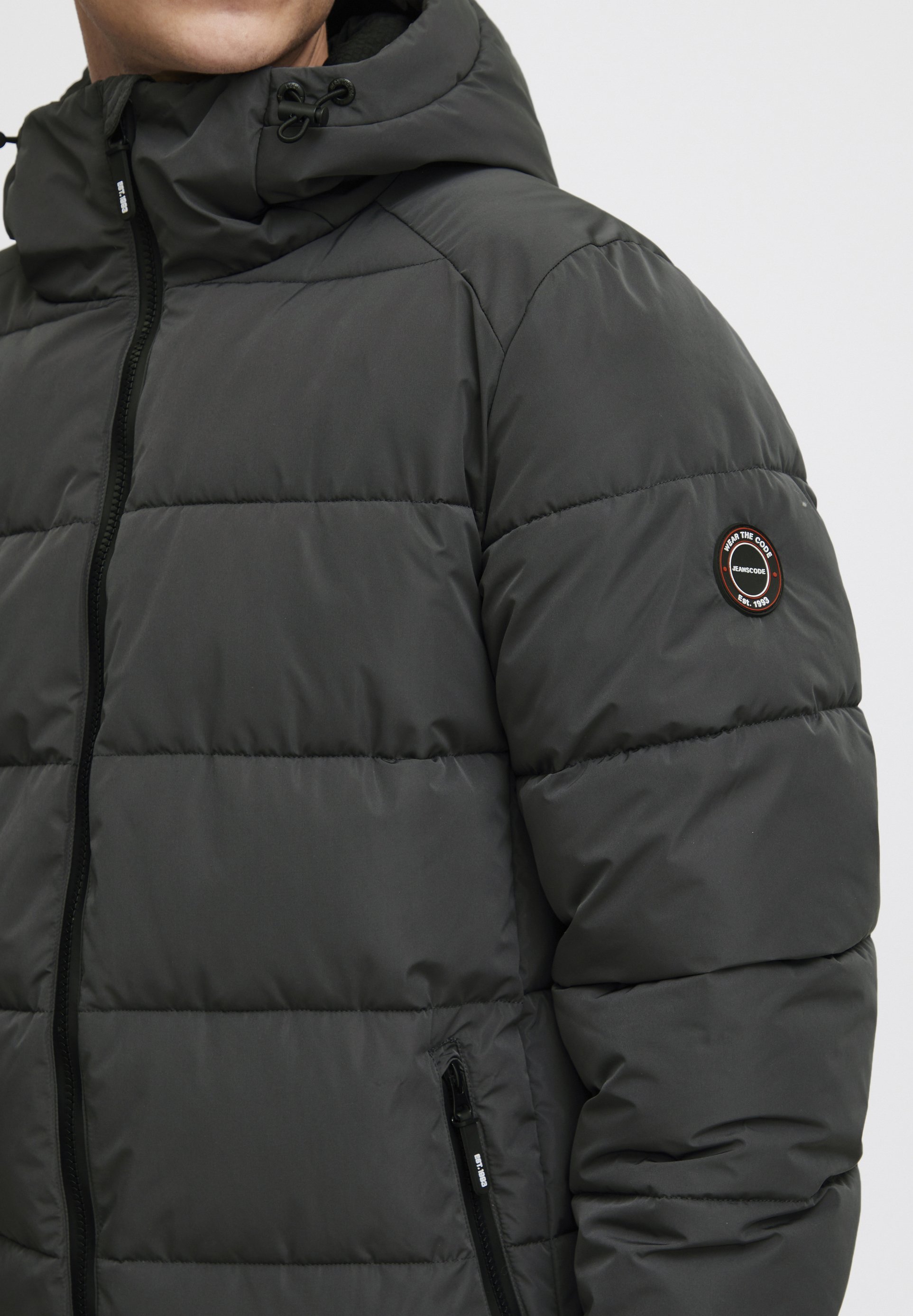 INDICODE JEANS IDHersh - Parka - fer forgé