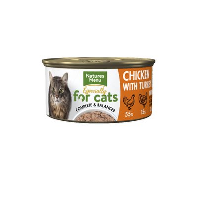 Natures Menu Original Κονσέρβες Ενηλίκων - Κοτόπουλο με Γαλοπούλα