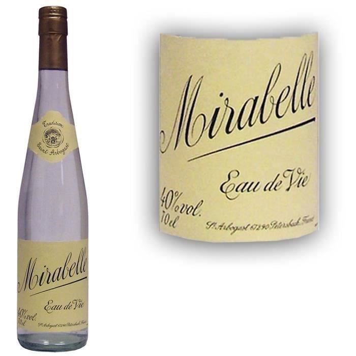 Mirabelle St Arbogast Eau de Vie 40° 70cl