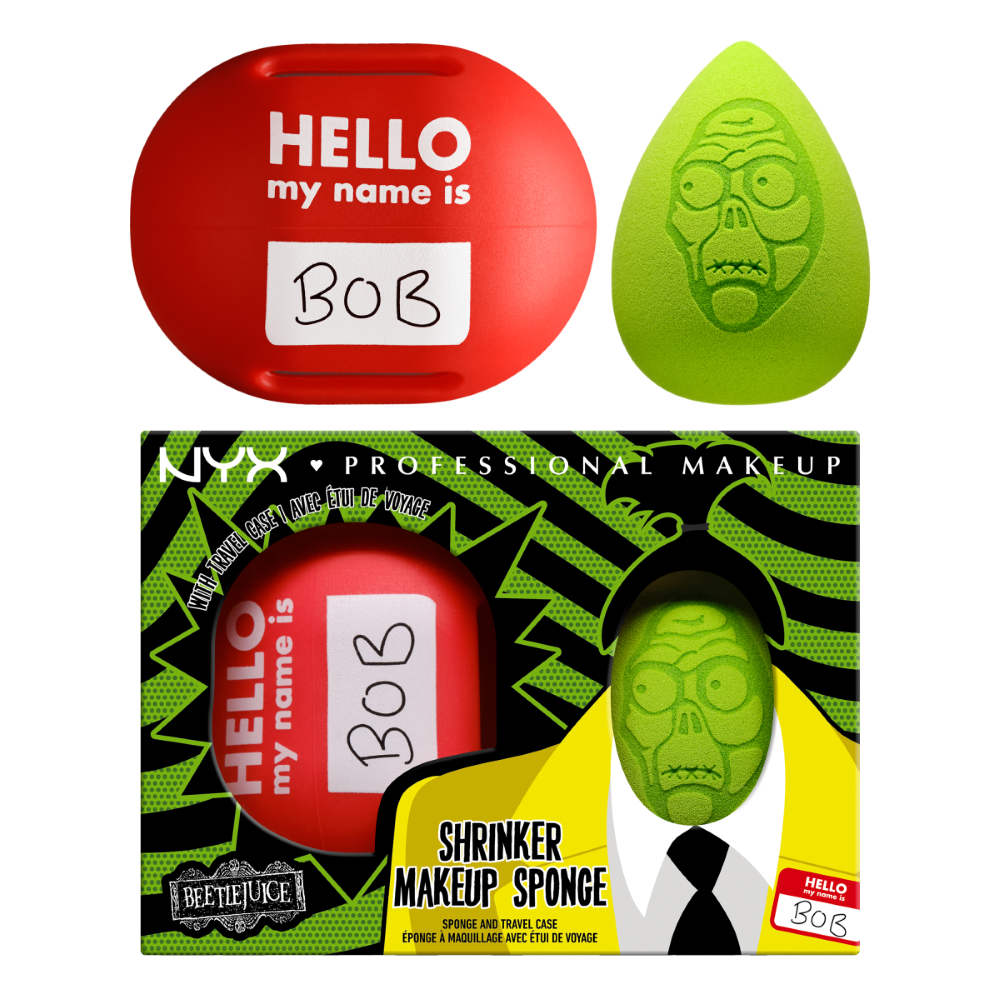 NYX Professional Makeup Beetlejuice Shrinker Make-up-Schwamm & Reiseetui