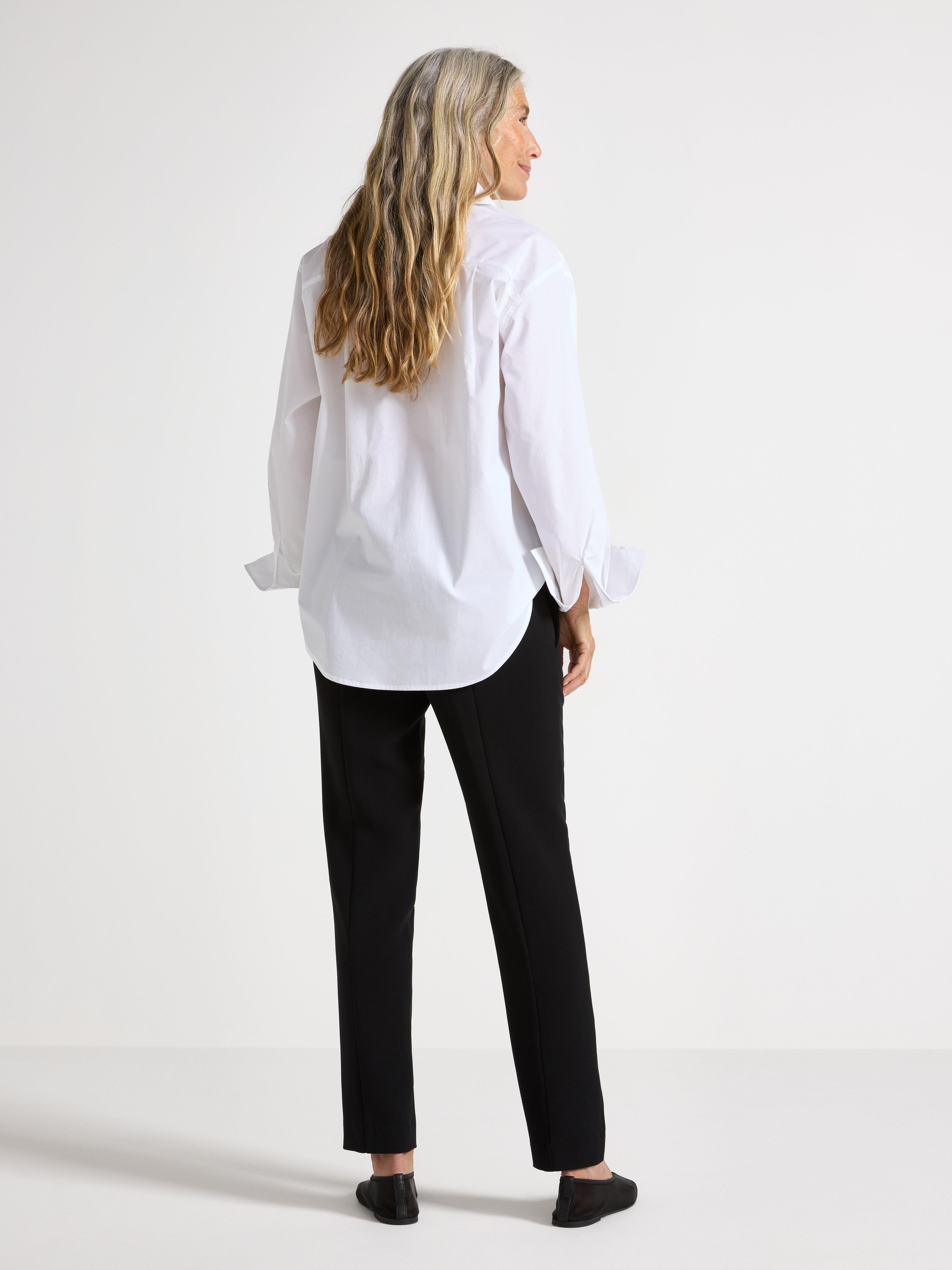 Pantalon noir taille basse