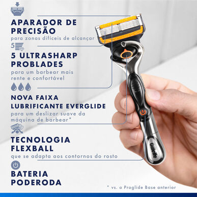 Gillette Pro Glide Power -partahöylän vaihtoterät, 8 kpl.