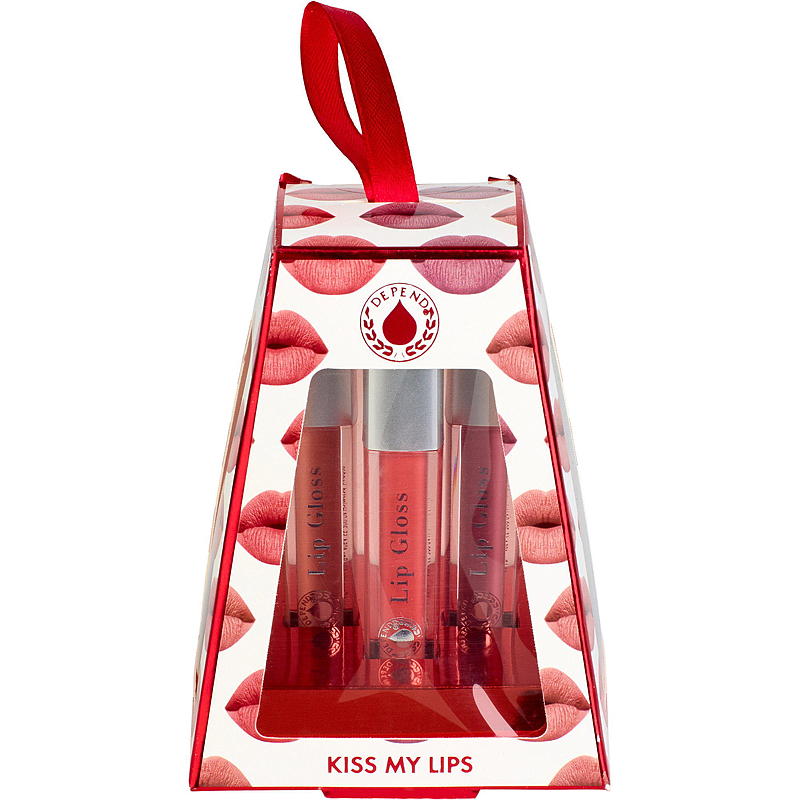 Depend Lipgloss 3-pak Depend