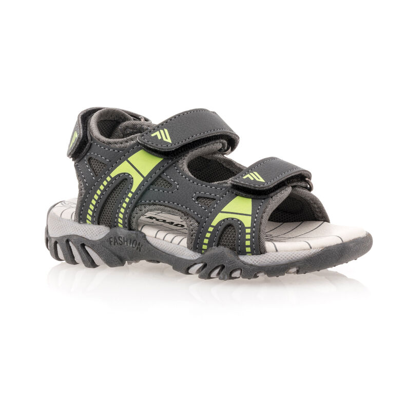 Sandalias grises para niño / Zapatos de punta abierta