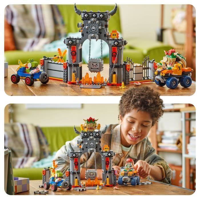 LEGO Super Mario 72039 Mario Kart – Château de Bowser - Jeu de Construction dès 9 ans