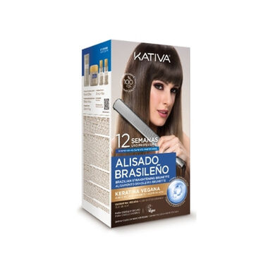 Kativa Pack Brazilian Straightening Pro Brunette 1 kpl 1 kpl