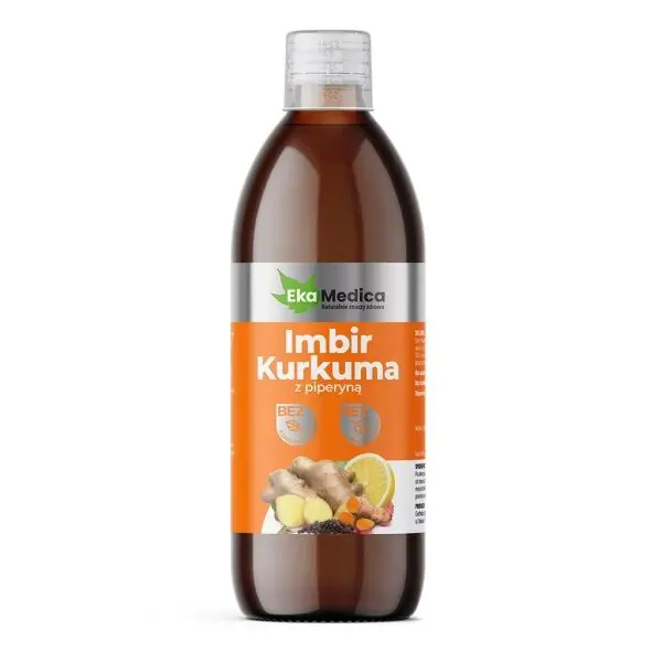 Ekamedica, Sok Imbir Kurkuma z Piperyną