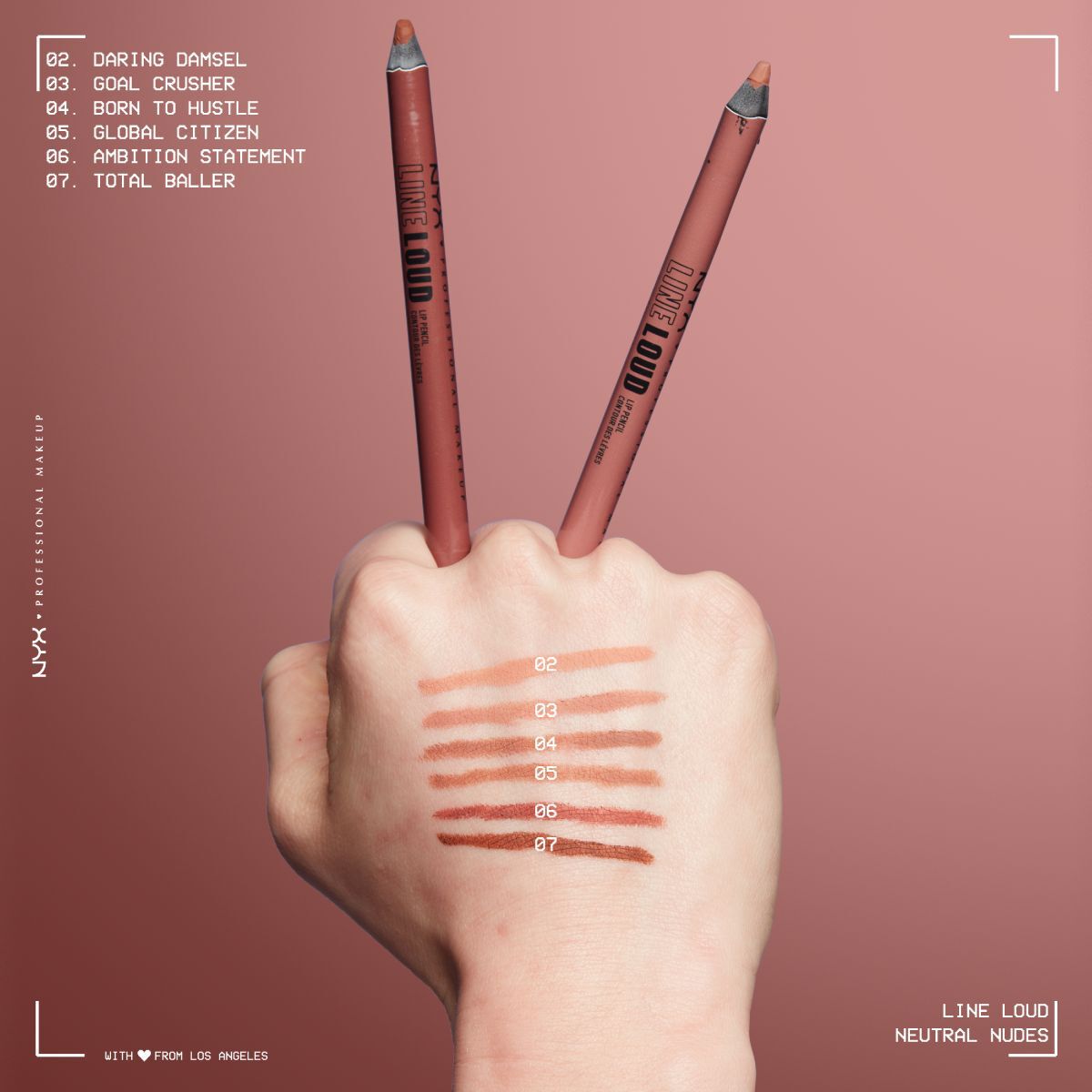 NYX Professionel Makeup-linje Højlydt