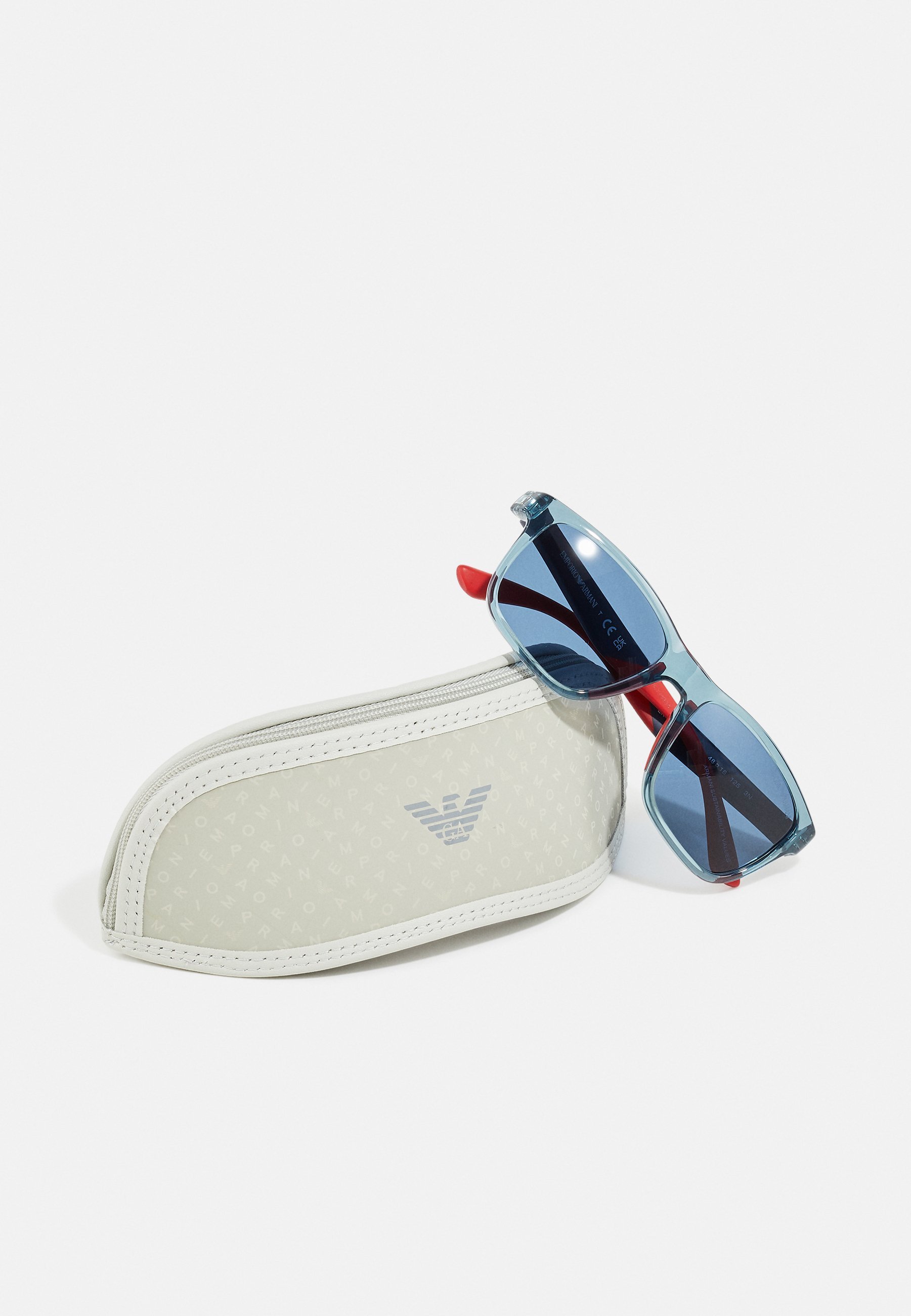 Emporio Armani 7-10 JAAR UNISEX - Zonnebril - blauw/rood