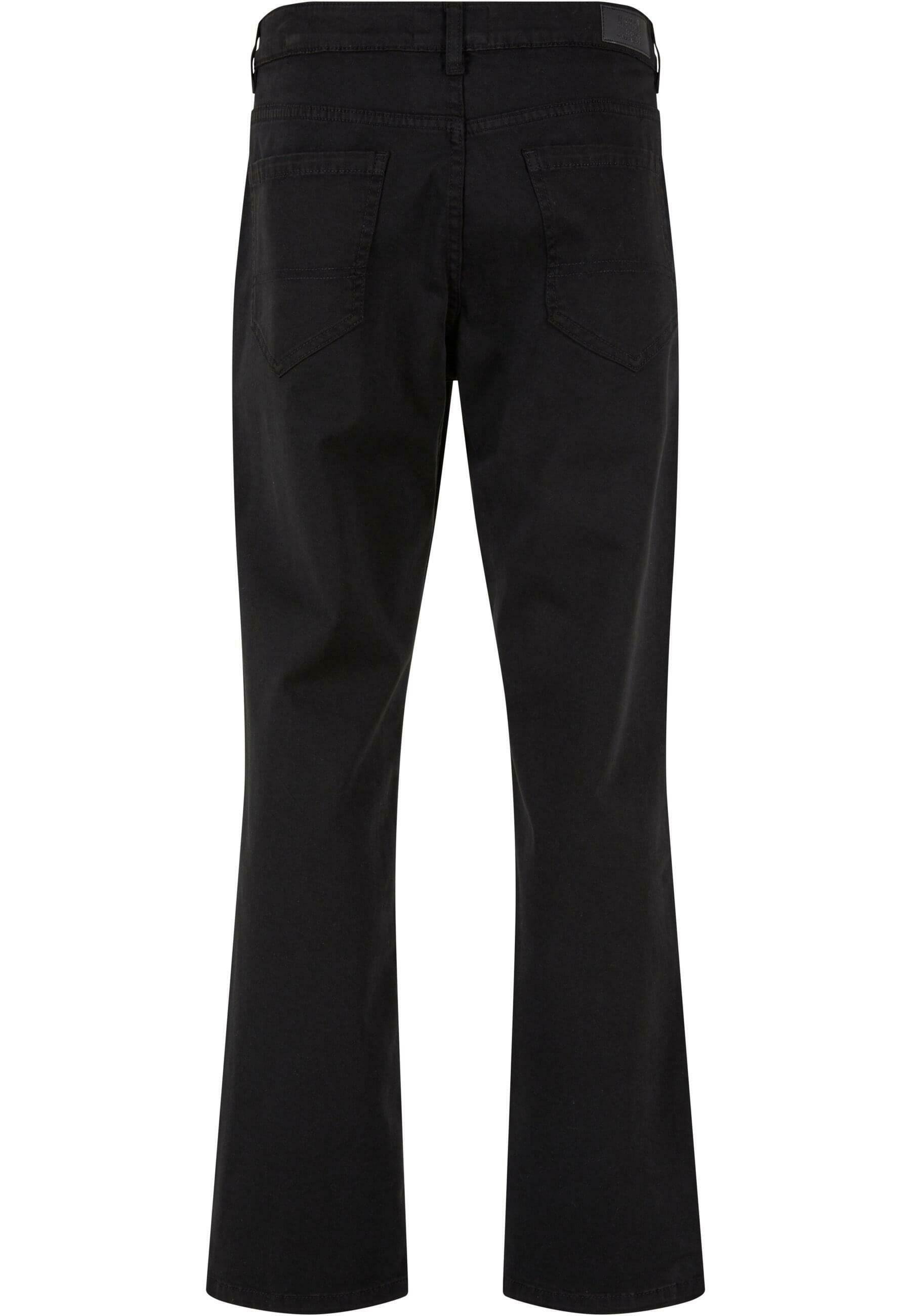 Urban Classics jeans met rechte pijpen - zwart