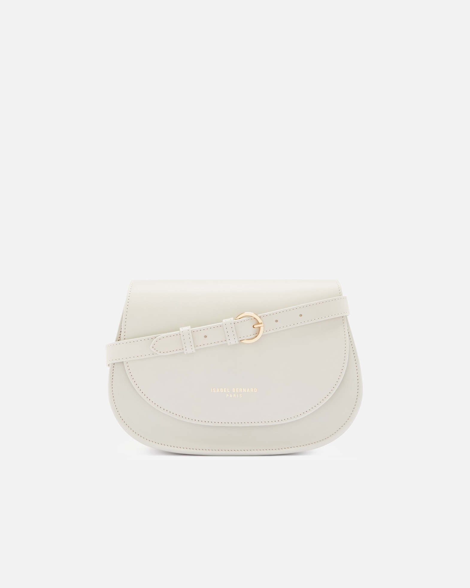 Isabel Bernard Schultertasche Umhängetasche Isabel Bernard Montmartre Manon Creme - Naturleder - Montmartre Madelon