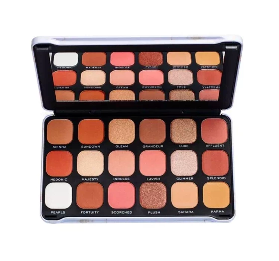 Makeup Revolution Forever Flawless paleta cieni Decadent 19,8g