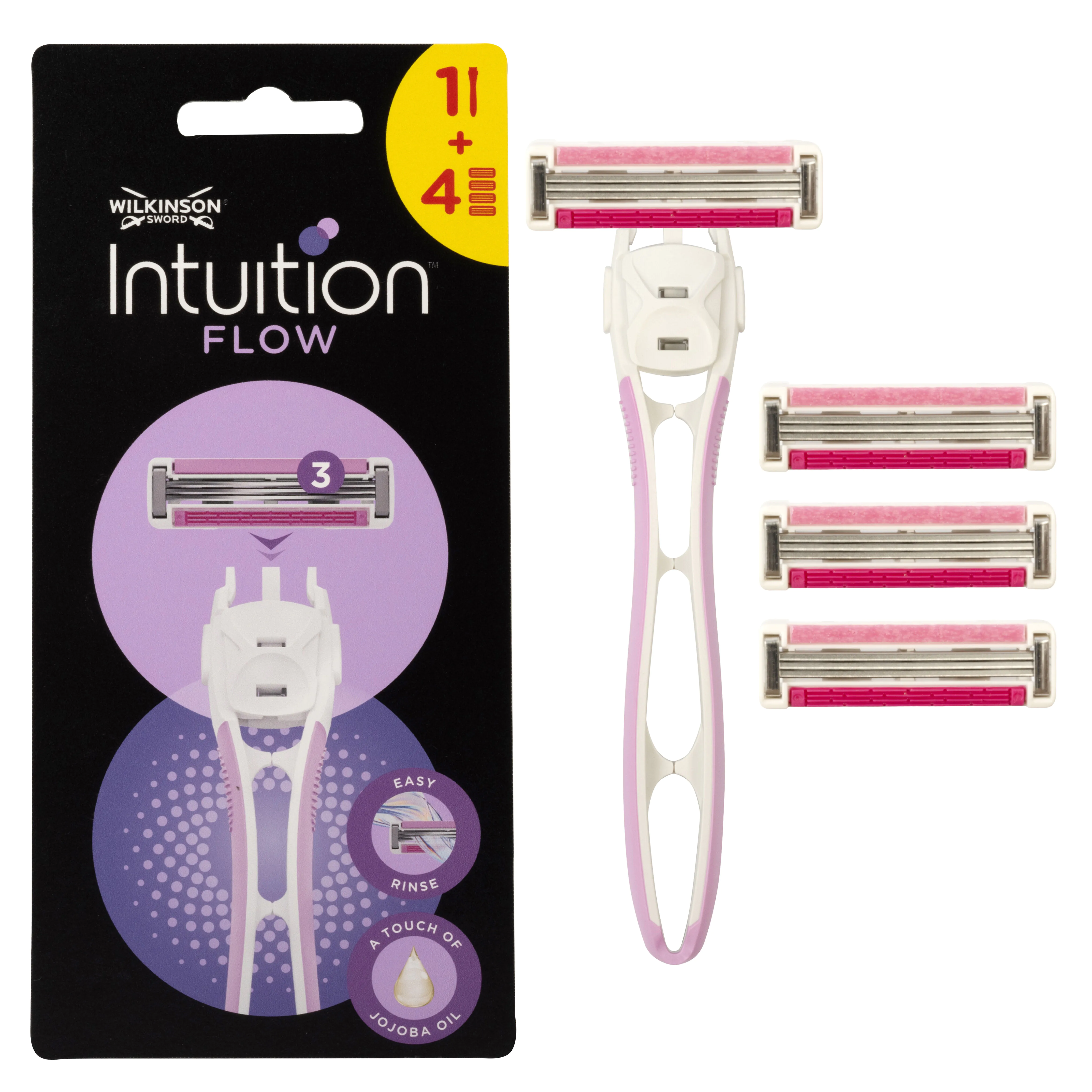Wilkinson Intuition Flow rączka + 4 wkłady