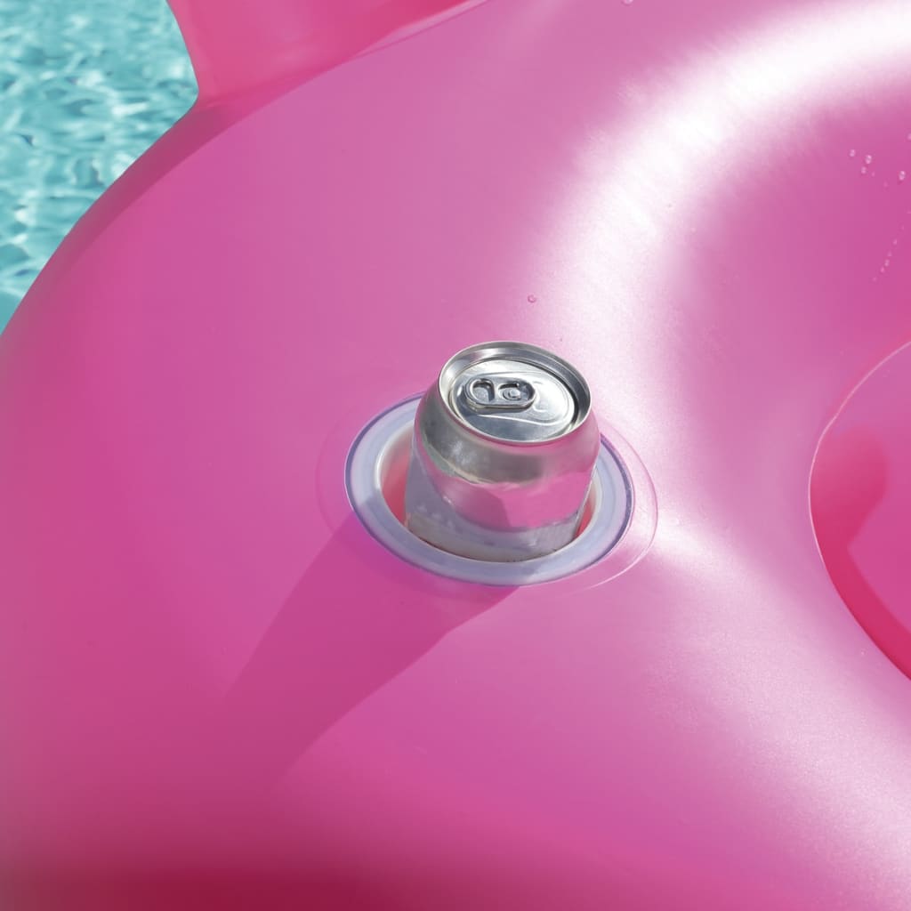  Bain de soleil gonflable rose Bestway